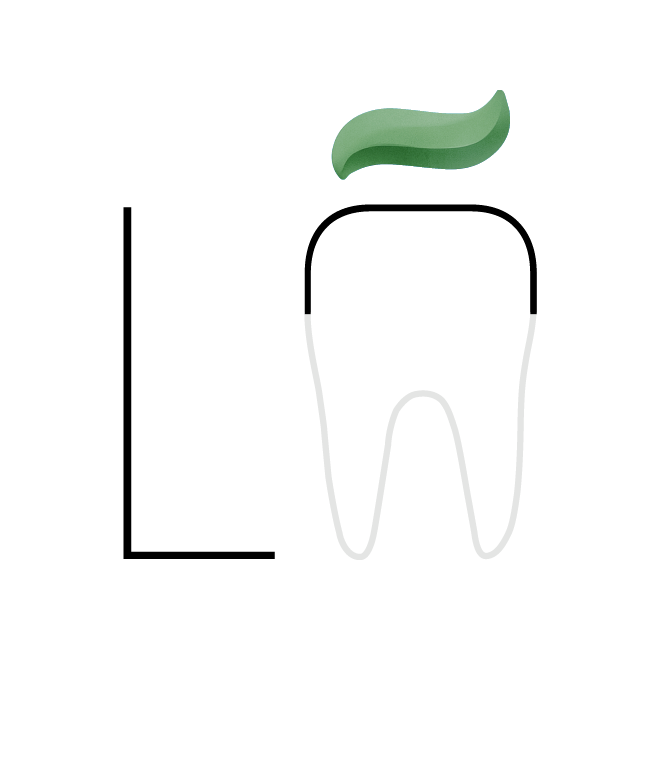 Logo Lenka čistí zuby - Dentální hygiena